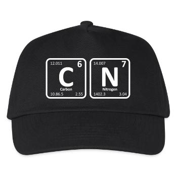 67 - Sixty Seven Meme Six Seven Chemistry Carbon - Kids’ Baseball Cap - black - Front