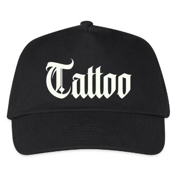 tattoo - Kinder Basecap - Schwarz - Vorne
