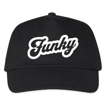 Emblème rétro Funky Script - Casquette de baseball Enfant - noir - Devant