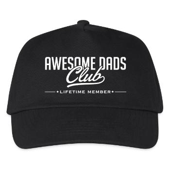 Bester Papa Club - Kinder Basecap - Schwarz - Vorne