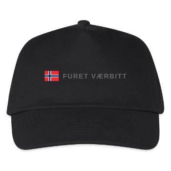 Norway Furet Weatherbitten - Kids’ Baseball Cap - black - Front