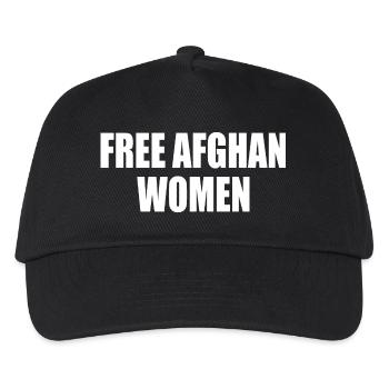 Free afghan women - Kinder Basecap - Schwarz - Vorne