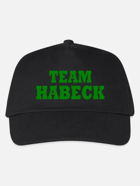 Team habeck - Kinder Basecap - Schwarz