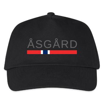 Asgard Norway - Kids’ Baseball Cap - black - Front