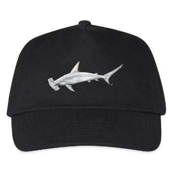 Martillon Hai - Hammerhai - Requin - Kinder Basecap - Schwarz - Vorne