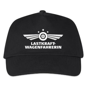 chauffeur routier - Casquette de baseball Enfant - noir - Devant
