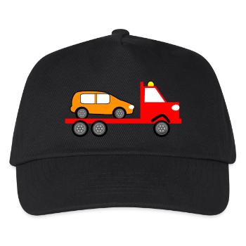 Truck - Kinder Basecap - Schwarz - Vorne