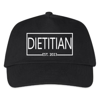 Dietitian Est. 2023 Graduated Dietitian Student - Kids’ Baseball Cap - black - Front