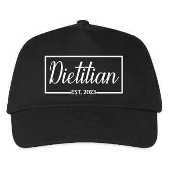Dietitian Est. 2023 Graduated Dietitian Student - Kids’ Baseball Cap - black - Front