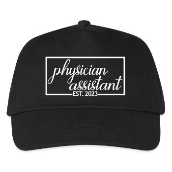 Physician Assistant Est. 2023 Graduation Gift - Kids’ Baseball Cap - black - Front