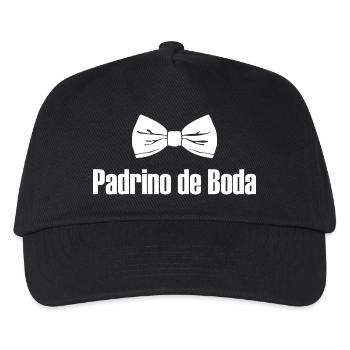 Padrino de Boda, Best Man Bowtie Wedding Groomsmen - Kids’ Baseball Cap - black - Front