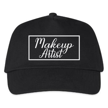Makeup Artist Proud Graduated Beautician Student - Kids’ Baseball Cap - black - Front