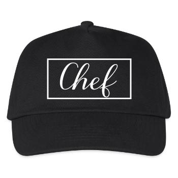 Chef fier Chef diplômé Étudiant en art culinaire - Casquette de baseball Enfant - noir - Devant