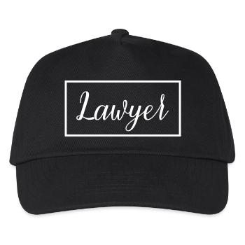 Lawyer Proud Graduated Lawyer School Student - Kids’ Baseball Cap - black - Front