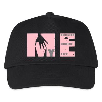 Trouver ma voie : choix, décision, vie - Casquette de baseball Enfant - noir - Devant