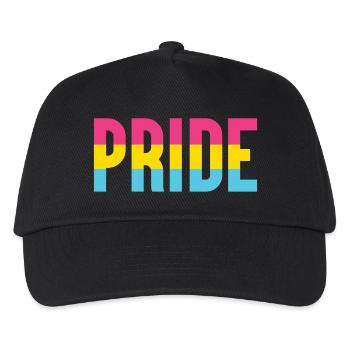 Mois de la fierté LGBT - Fierté pansexuelle - Casquette de baseball Enfant - noir - Devant