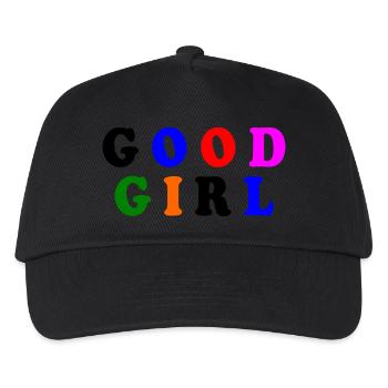 Good girl - Kinder Basecap - Schwarz - Vorne