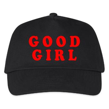 Good girl - Kinder Basecap - Schwarz - Vorne