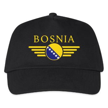 I Love Bosnia, Elegance Style Design T-Shirt - Kids’ Baseball Cap - black - Front