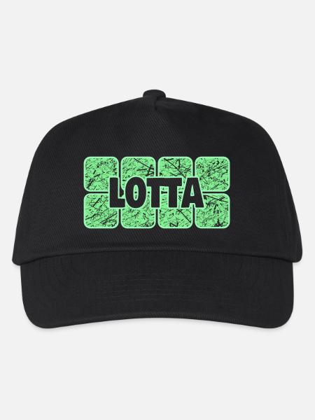 Lotta - Kinder Basecap - Schwarz