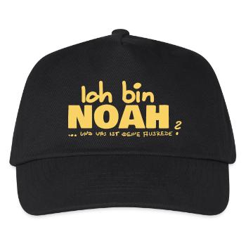 Noé - Casquette de baseball Enfant - noir - Devant