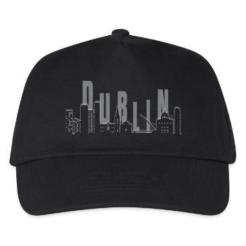 Horizon de Dublin - Casquette de baseball Enfant - noir - Devant