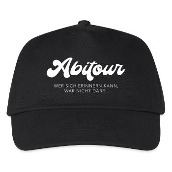 Abitur Tour - Kinder Basecap - Schwarz - Vorne