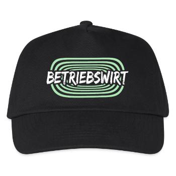 Work Business Economist - Kids’ Baseball Cap - black - Front