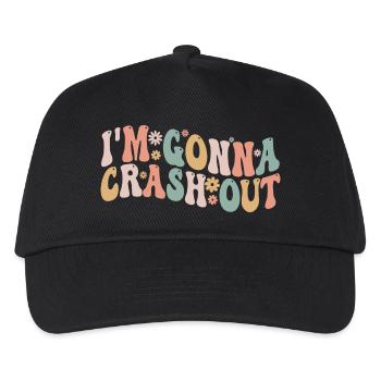 I'm going to crash out - Kids’ Baseball Cap - black - Front