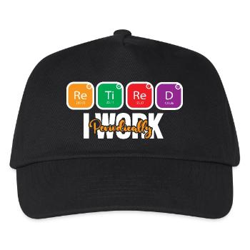 Tableau périodique - Casquette de baseball Enfant - noir - Devant