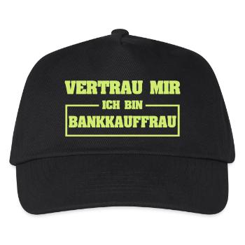Bank clerk - Kids’ Baseball Cap - black - Front
