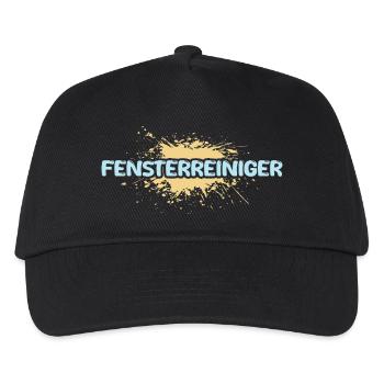 Window cleaner as a job - Kids’ Baseball Cap - black - Front