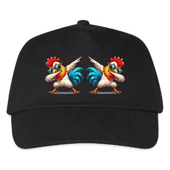 Dabbing 2 - Kids’ Baseball Cap - black - Front