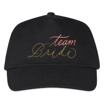Bachelorette Party Bridal Shower Team Bride To Be - Kids’ Baseball Cap - black - Front