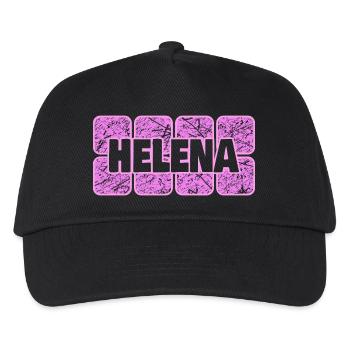 Helena als Ehefrau - Kinder Basecap - Schwarz - Vorne