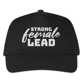 Strong Female Lead Feminism Empowerment Women - Kids’ Baseball Cap - black - Front