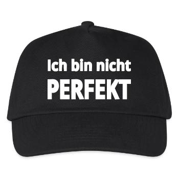 perfect - Kids’ Baseball Cap - black - Front