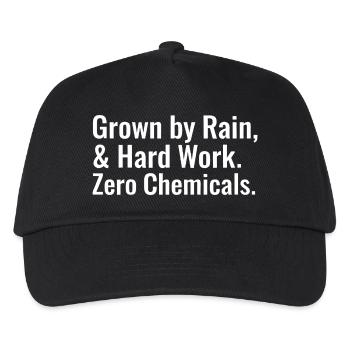 Dictons horticoles durables : agriculture régénératrice - Casquette de baseball Enfant - noir - Devant