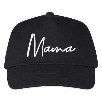 Mama - Kinder Basecap - Schwarz - Vorne