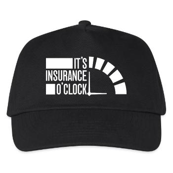 Insurance Agent Costume Medicare Insurance - Kinder Basecap - Schwarz - Vorne