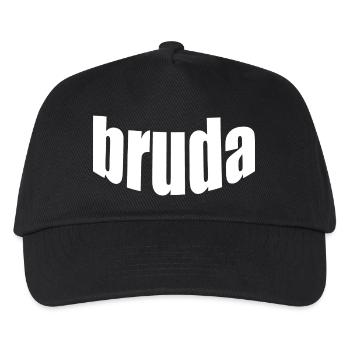 Bruda - Kinder Basecap - Schwarz - Vorne