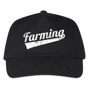 Farming - Kids’ Baseball Cap - black - Front