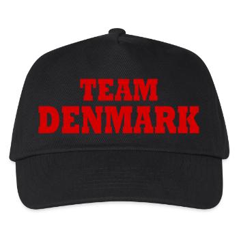 Denmark - Kids’ Baseball Cap - black - Front