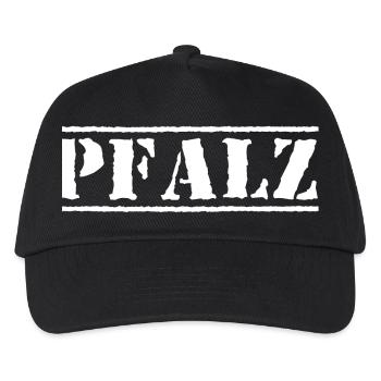 tolle Pfalz Sprüche, pfalz Unterstrichen - Kinder Basecap - Schwarz - Vorne