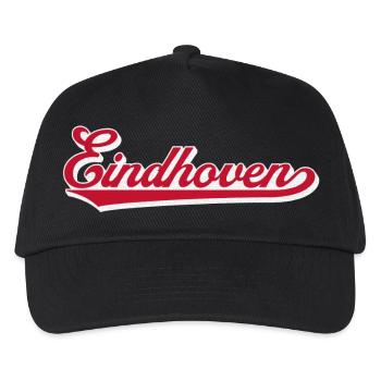 Eindhoven Script Stadtlogo - Kinder Basecap - Schwarz - Vorne