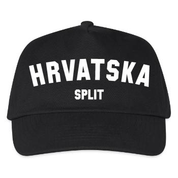 SPLIT, Hrvatska Croatia, Croatia - Kids’ Baseball Cap - black - Front