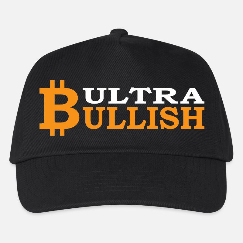 Bitcoin Ultra Bull BTC - Kinder Basecap - Schwarz