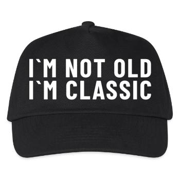 Je ne suis pas vieux, je suis classique - Casquette de baseball Enfant - noir - Devant