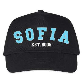 Sofia_Est_2005 - Kinder Basecap - Schwarz - Vorne