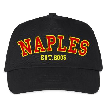 Neapel Est.2005 - Kinder Basecap - Schwarz - Vorne